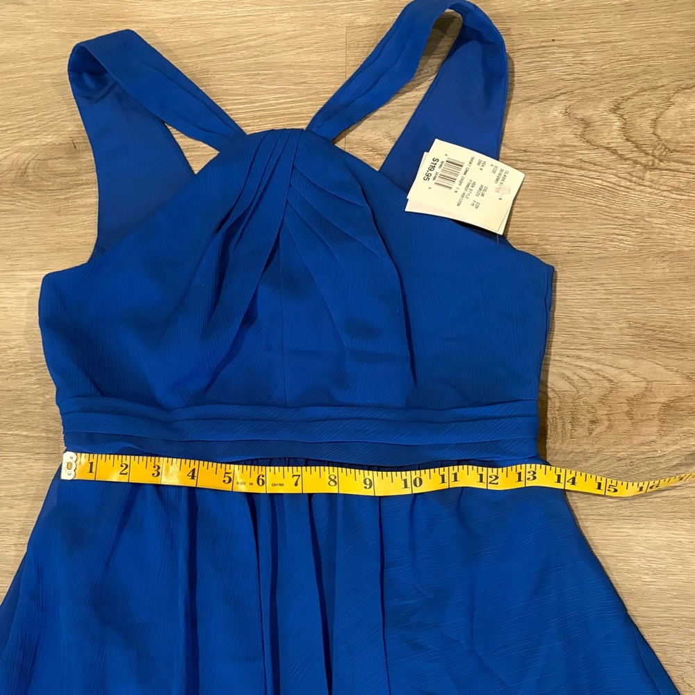 DAVID’S BRIDAL Chiffon Crinkle Dress - Picture 13 of 14